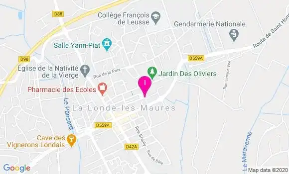 Localisation Audrey Leclercq