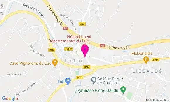 Localisation Sandrine Villard
