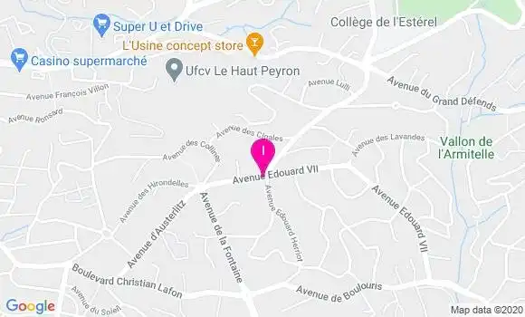 Localisation Fanny Duvillard