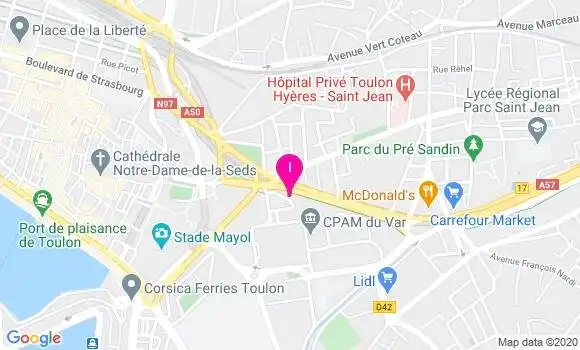 Localisation Muriel Olivi