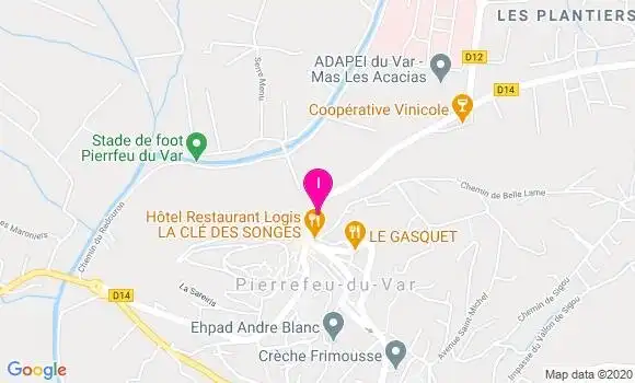 Localisation Cynthia Rouvier