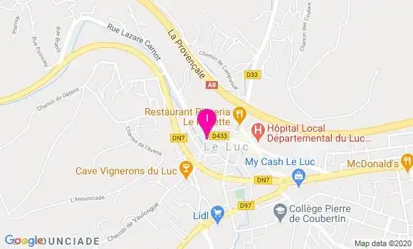 Localisation Maryline Lavault