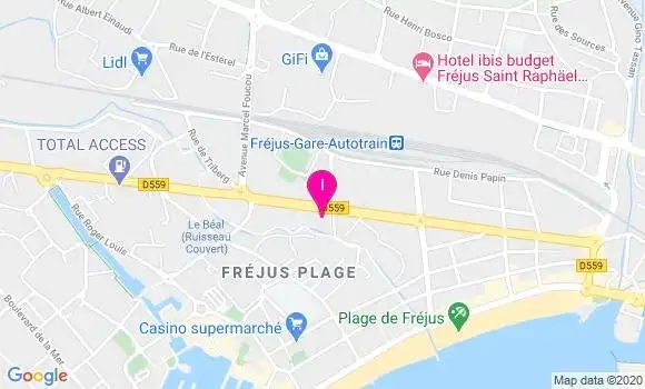 Localisation Frederic Rivas