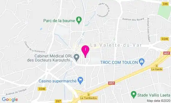 Localisation Franck Vitali
