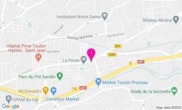 Localisation Franck Nunez