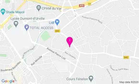 Localisation Marina Goas