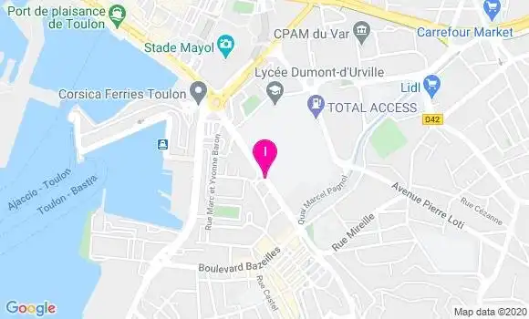 Localisation Laurence Gennesson