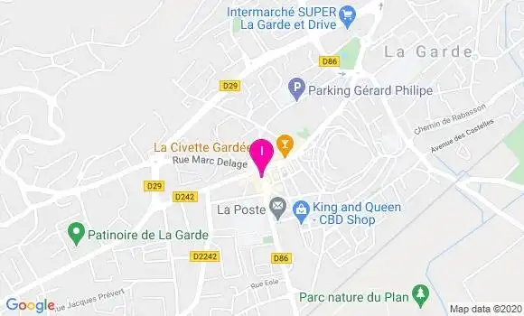 Localisation Virginie Caloin