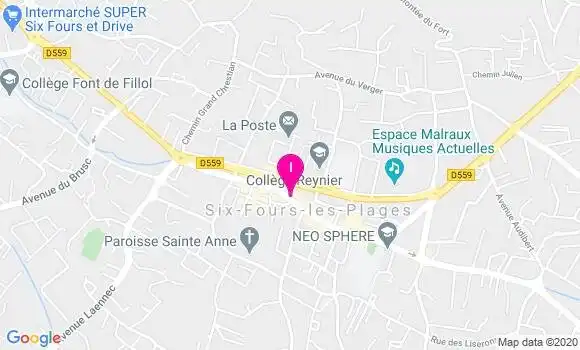 Localisation Bernadette Rault