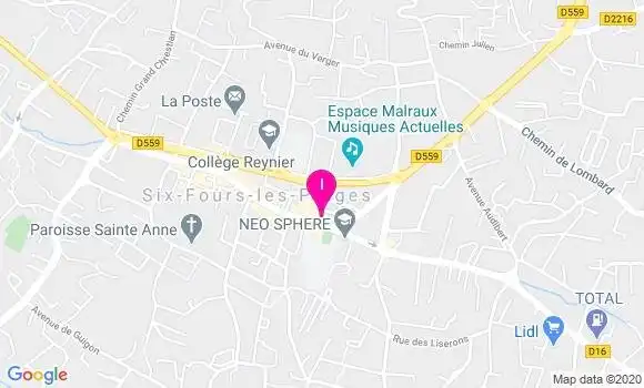 Localisation Anne Garnier
