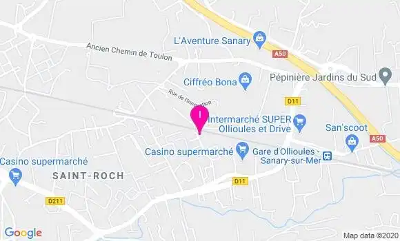 Localisation Geraldine Santoro