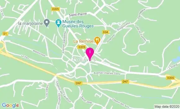 Localisation Lydie Moncel
