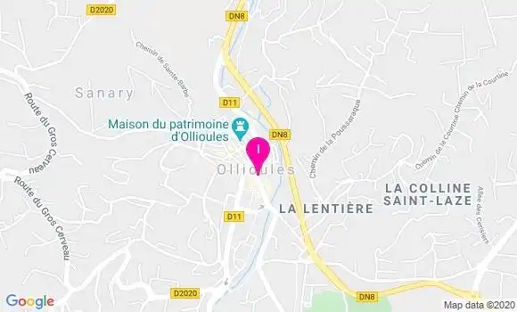 Localisation Emilie Miart