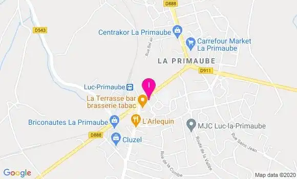 Localisation Anne Gaubert