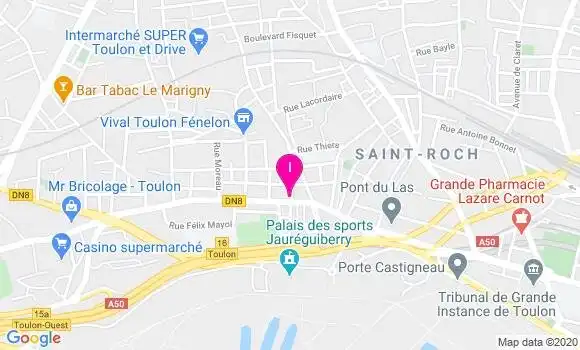 Localisation Elise Agostini