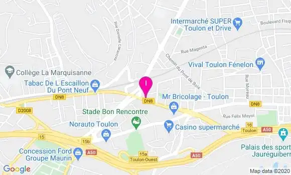 Localisation Virginie Garcia De Cesare