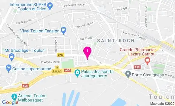 Localisation Audrey Alcaide