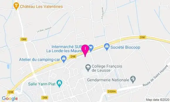 Localisation Muriel Grelet