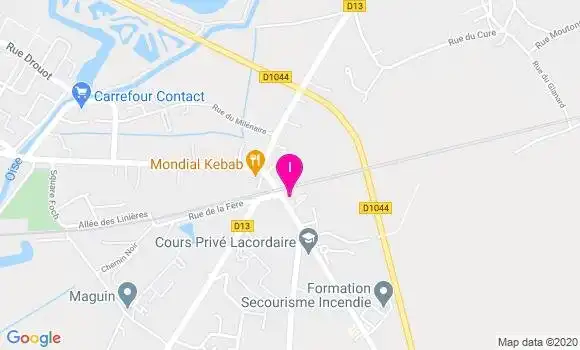 Localisation Marjorie Laboue