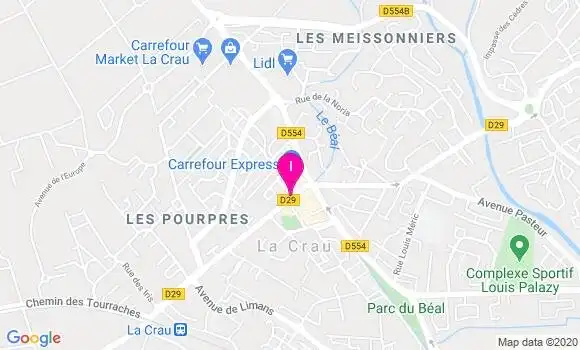 Localisation Karine Audouit