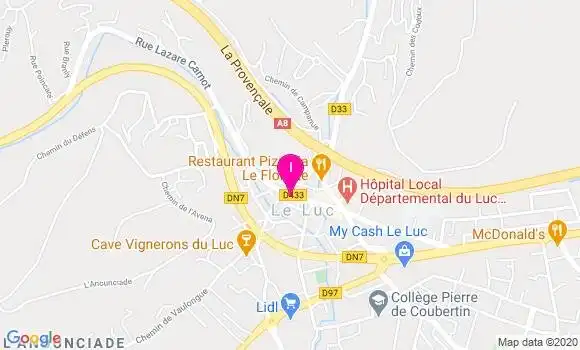 Localisation Mathile De Seranno