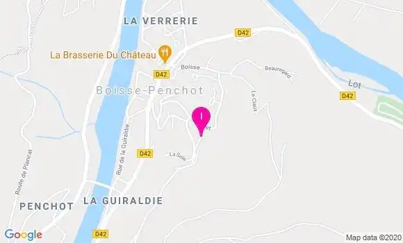 Localisation Catherine Albouy