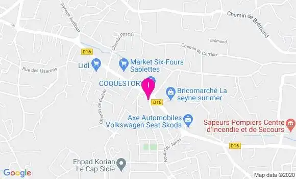 Localisation Laurence Marage