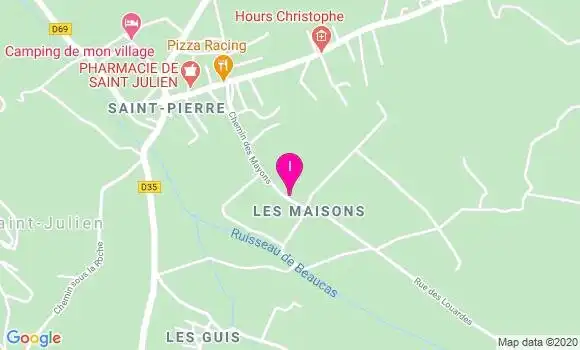 Localisation Valerie Moussol