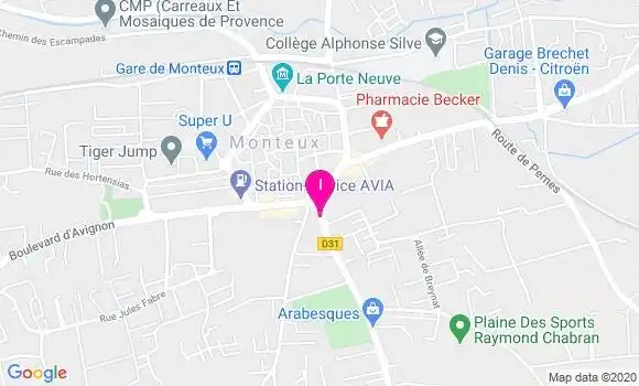 Localisation Sylvie Courbon
