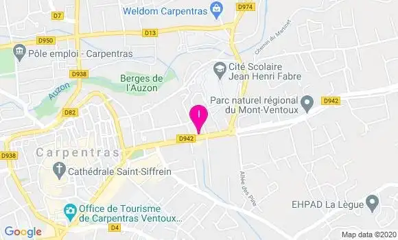 Localisation Chantal Dubost