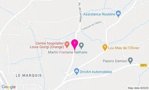 Localisation Valerie Ambert