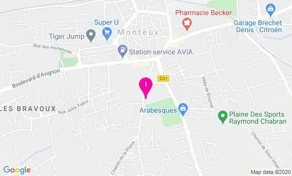 Localisation Isabelle Birot