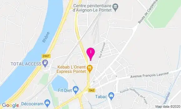 Localisation Agnes Bonnaud