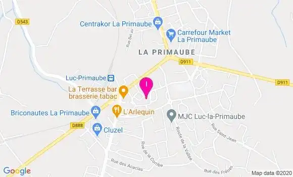 Localisation Anne Bonnefis Cabrolier