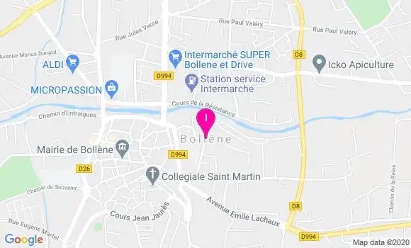 Localisation Patricia Blanquier