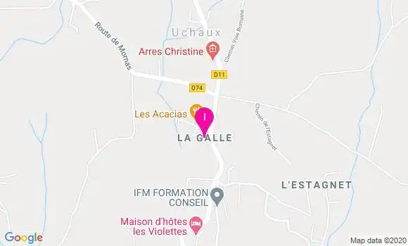 Localisation Charlotte Marechal