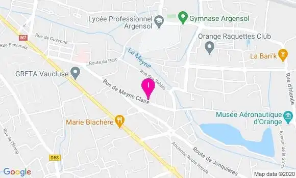 Localisation Muriel Dominici