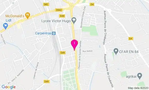 Localisation Magalie Glockemann