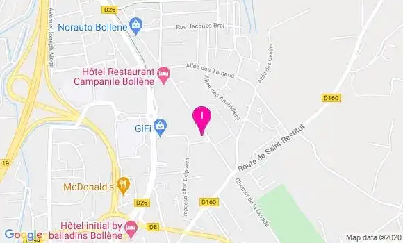 Localisation Loriane Alcaniz Plaza