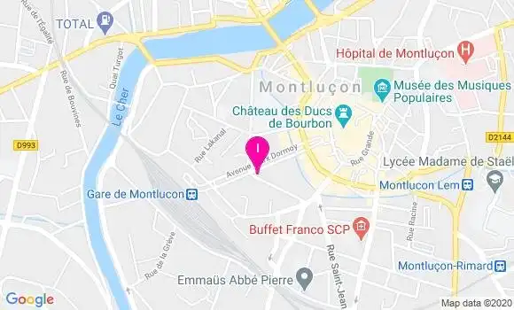 Localisation Emmanuel Courtine
