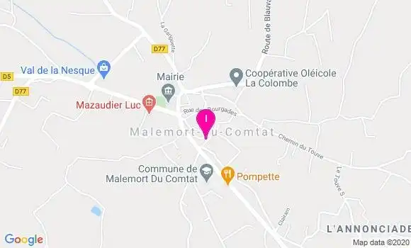Localisation Francoise Icard