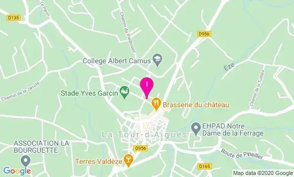 Localisation Laure Martin Caron
