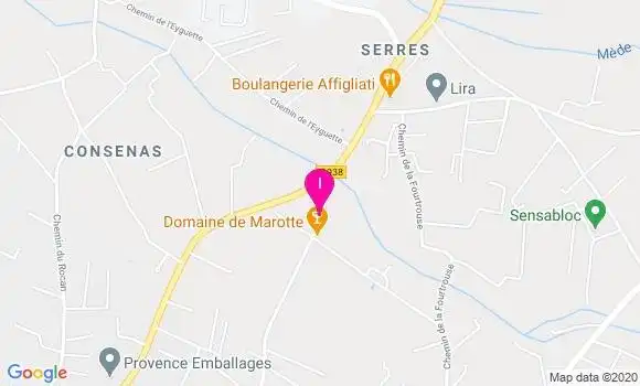 Localisation Bernadette Desforges