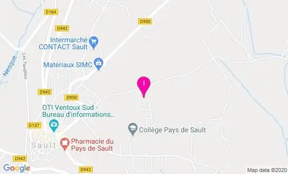 Localisation Marielle Andreis