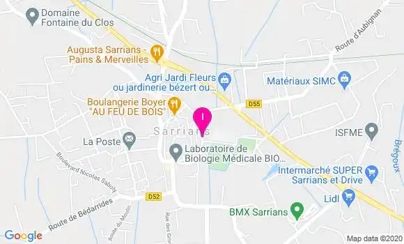 Localisation Melanie Disparti