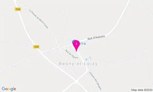 Localisation Patrick Lesoudard