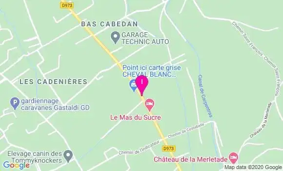 Localisation Christine Krief