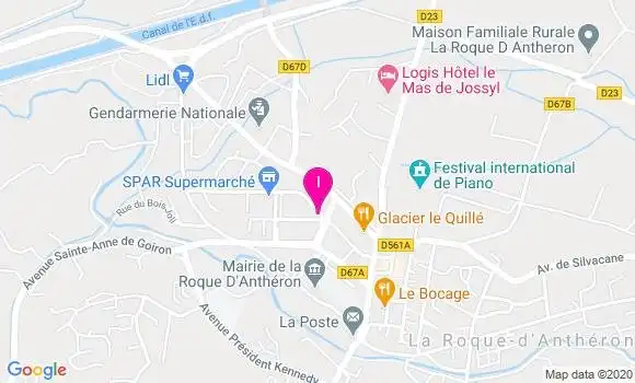 Localisation Isabelle Pion Gault