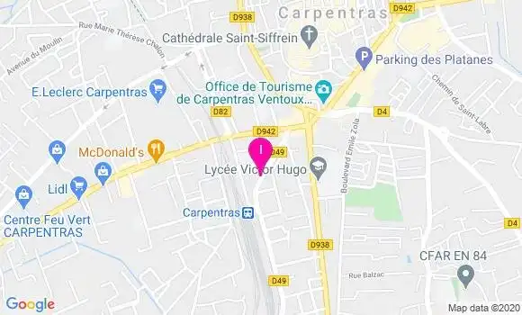 Localisation Laetitia Langarel