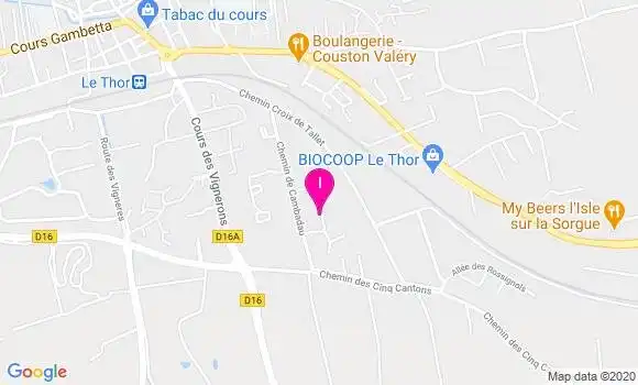 Localisation Marie Lise Grave